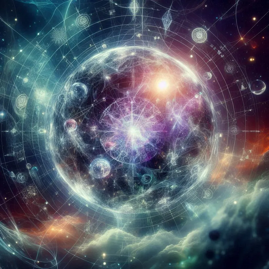 Nébuleuse et symboles astrologiques